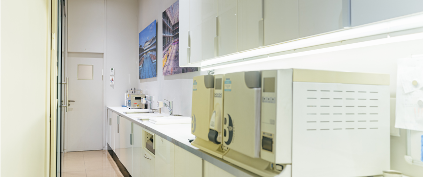 Salle de stérilisation